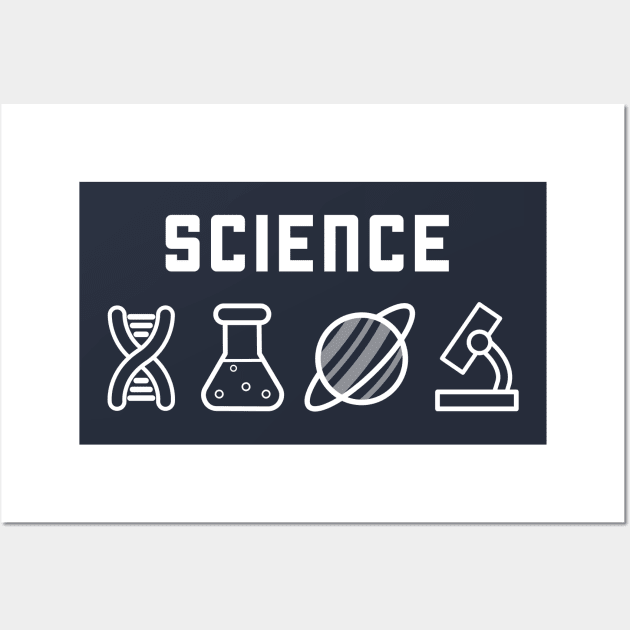 Cool Technology and Science T-Shirt Wall Art by happinessinatee